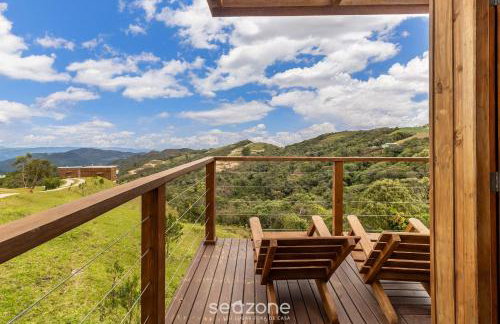 Charmosa cabana com vista incrível na serra VST005 - Photo 4