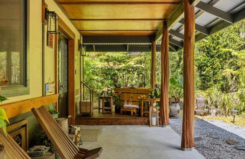 Volcano Tea House Cottage-SpaBath-HotTub-FirePlace - Foto 6