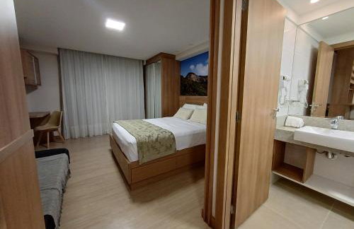 Flat com Cozinha Vista Azul Apart Hotel - Foto 11