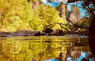 Ferienhaus am Fluss. Baubiologisch renoviert. - Foto 48