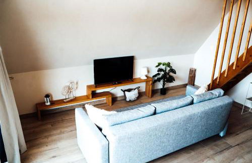 Chalés Luna in rio A-Frame Romântica no Gerês com vista Rio - Foto 57