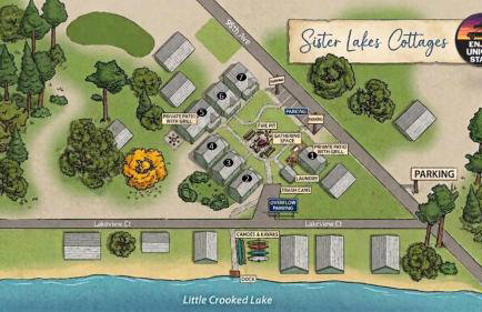 Sister Lake Cottages - Unit 2 - Foto 4