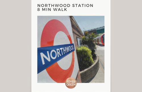 Newly Designed, 2br Apt, 5min from Northwood London Tube Station, NATO HQ, Ideal for Wembley, Warner Studio, Contractors - Foto 9