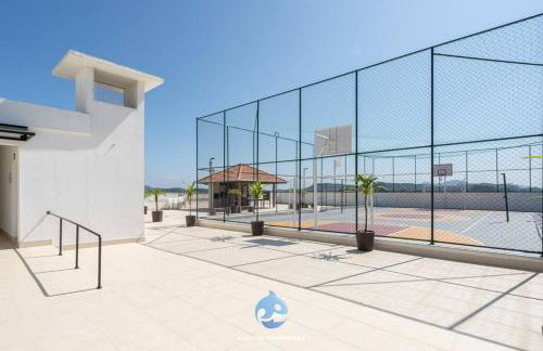 Apartamento a 150 M DA PRAIA com SACADA, WI-FI, PISCINA, PORTARIA 24h, PLAYGROUND e vaga de GARAGEM - Photo 7