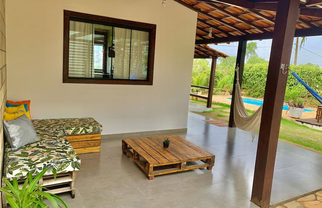 Charme e Aconchego - Casa para 10 pessoas com 3 quartos - Foto 11