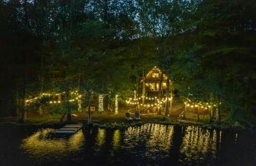 Lakehouse with Boats, MiniGolf, Sauna, HotTub, Swings and Playground! - Foto 76