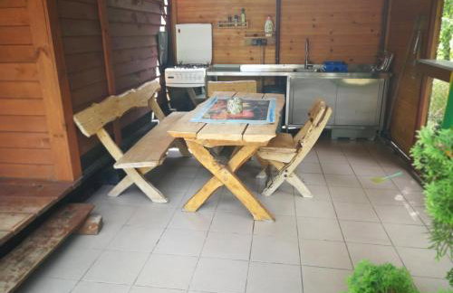 domki domek na jeziorem Wilczyńskim Budzisławskim , las, osobno ogrodzony 2-6 osób- klimatyzacja, ogrzewanie, 62-550 Zygmuntowo gm Wilczyn - Foto 27