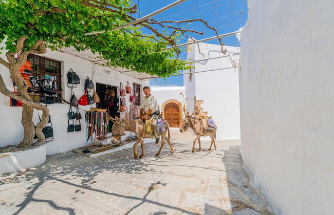 Excursion en bateau à LINDOS avec arrêts de baignade dans les baies Anthony Quinn et Tsambika - Photo 9