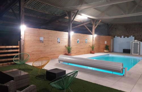 les saisonnières 18 personnes avec piscine - Foto 8