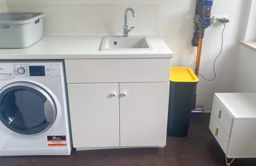 170qm Apartment in Natur für Familien mit Parken, 2 Balkone, und Küche - Photo 32