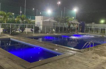 Apartamento mobiliado, dois dormitórios, praia Ponta de Campina - Foto 17