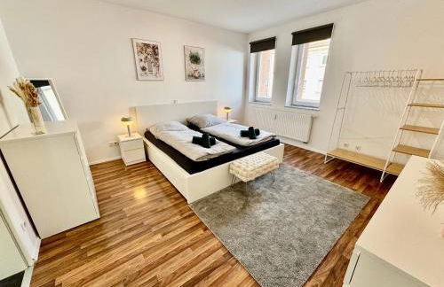 FeWo Palmtrees 2 - Große und moderne 2 Zimmerwohnung mit französischem Balkon in Gladbeck-Mitte nähe Movie Park und Veltins Arena - Foto 16