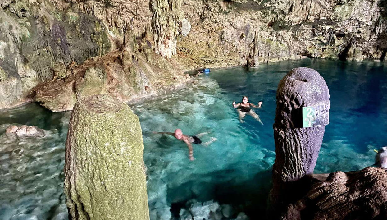 Enjoy a refreshing dip