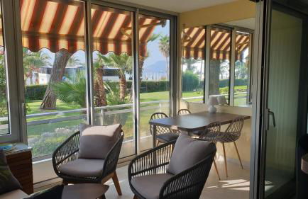 Garden and beach sea view apartment Cannes - Foto 45