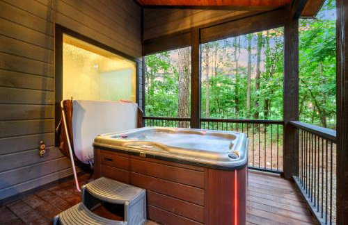 Romantic 1BR Cabin in Broken Bow HotTub, FirePit - Foto 37