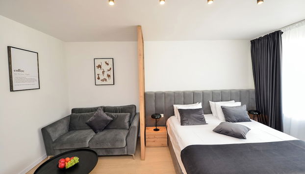 Novo Studio - Cismigiu Gardens - Quiet Room - Smart Tv - Foto 4, Zona de estar