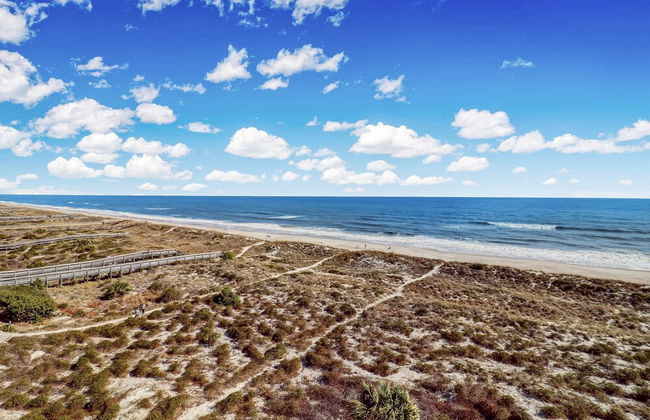 Beach Condo Miles-long Views Sand and Sea, Access to Private Fishing Pier by RedAwning - Foto 27