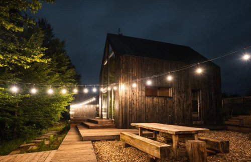 Schody do wody Domek z linią brzegową Kaszuby sauna goraca balia - Foto 24