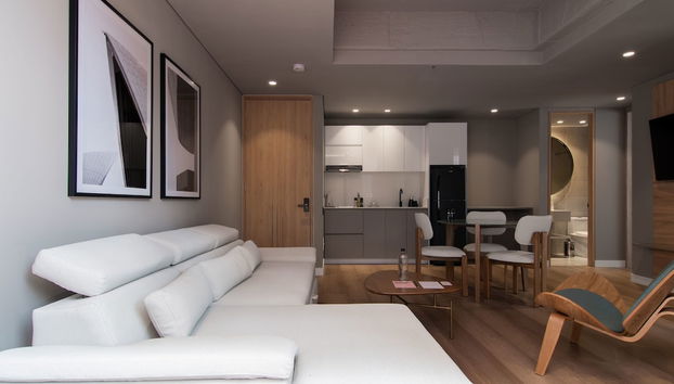 w Charming 2BR w Fantastic Deco in Unicentro - Foto 5, Habitación