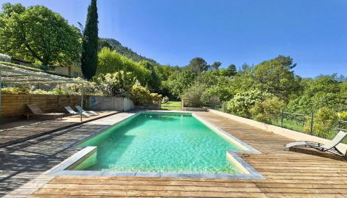 Le Laurier - Piscine, Sauna et Vue - Charme Provençal Authenticité - Bastide La Parette - Foto 4, Garden, sunbed, Garden view
