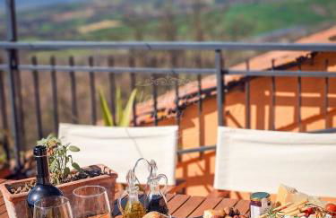 La dolce vita - 10 min da A1 autostrada, terrazza sul tramonto , vista panoramica sulle colline - Foto 55