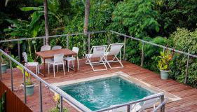 Flat do Tuba Exclusivo com Piscina Privativa e Vista Incrível - Foto 3