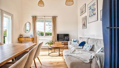 Maison cosy à 100 m de la plage, couple, famille, jardin, parking - Foto 3