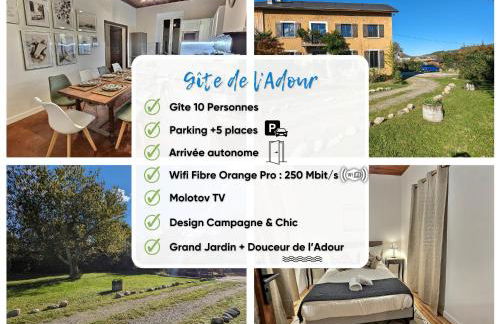 Gîte de l'Adour, Rénové & Chic, Parking - Foto 27