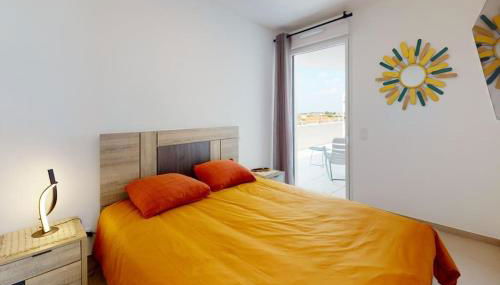 Spendide appartement tout confort, Résidence Archipel T4 en bord de plage, avec grande terrasse aménagée,spa et parking privé - Foto 5