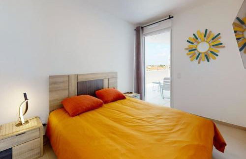 Spendide appartement tout confort, Résidence Archipel T4 en bord de plage, avec grande terrasse aménagée,spa et parking privé - Foto 5