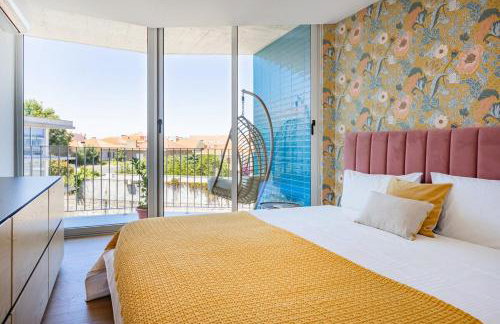 Espinho Sunny Vibes & Balcony with Pool - Foto 45