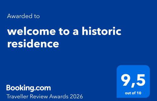 welcome to a historic residence - Foto 1