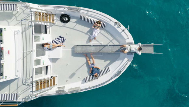 Surcando las aguas de la bahía de Palma