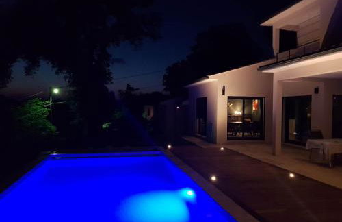 Provence, Uzès, villa climatisée 8 pers avec piscine privée - Photo 22