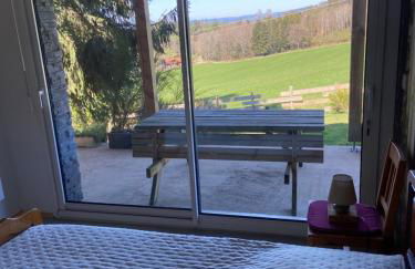 Chalet bois au calme, en lisière de forêt, balcons, sentiers balades Gérardmer & Alsace "Chalet Mon beau sapin" - Foto 17