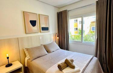 Apto LINDO com lareira, piscina aquecida e jacuzzi - Foto 34