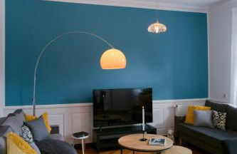 BELLA - Business&Family - 2 Zimmer direkt neben Schloß, Parkplatz, SmartTV, Netflix, Waschmaschine, 24h Checkin, 71qm, Kingsizebett, Hotelbettwäsche - Foto 4