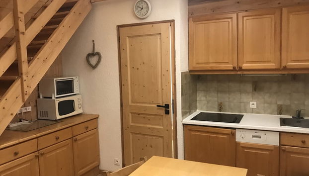 Hameau des 4 Saisons Hsh275 Cosy & SUN 6 Pers - Foto 3, Cocina privada