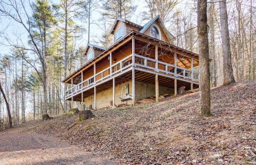 Newly Refreshed! Suches Cabin with Deck, Fire Pit - Foto 27
