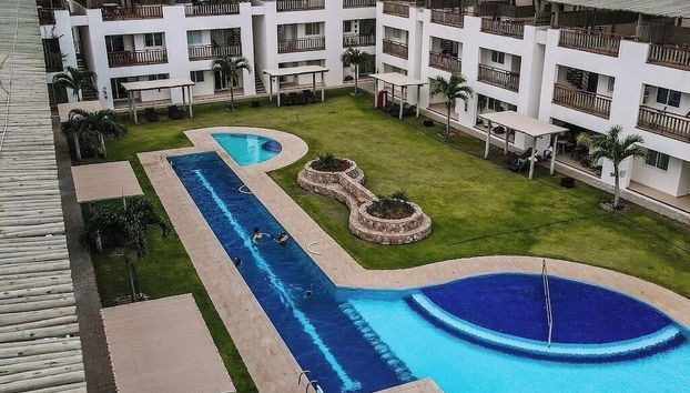 Façade de l’hébergement