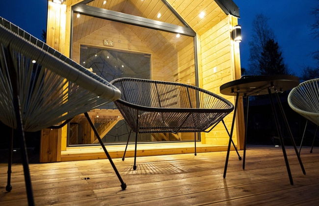 Holiday Home on the Lake Shore, Sauna, Jacuzzi - Foto 13