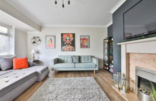 Spacious & Modern Triple-Story Cardiff Home with Pool Table - Foto 24