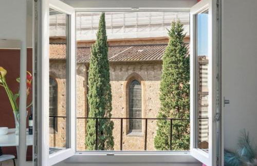 Avelli Pia Fourth Floor with 2 Bathrooms - Florence Charming Apartments - Delightful and bright 4rd-floor apartment without elevator, overlooking one of Florence's most beautiful squares, Exceptionally located for exploring the city - Foto 23