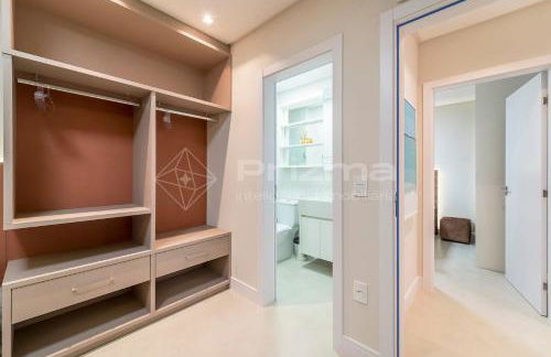 306 Bl 03 - WaldGarten Bombinhas - 50 m do Mar e Frente Avenida - Condomínio de Alto Padrão - Piscina - Academia - Salão de jogos - Foto 15