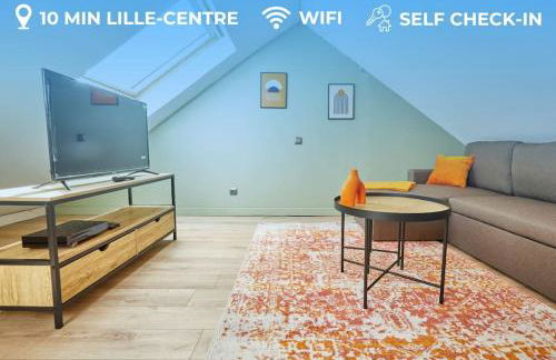 Elégant T3 A 5 min de la gare Lille-Flandres - Foto 1