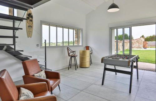 Villa luxueuse rénovée à la Guittière - Foto 47