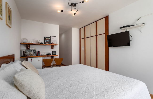 (902-B) Studio com Vista Mar e Comodidades - Foto 9