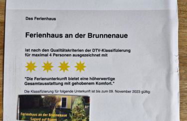 Ferienhaus an der Brunnenaue 4 Sterne, E-Ladestation am Haus, Wlan, Netflix, Garten - Foto 24