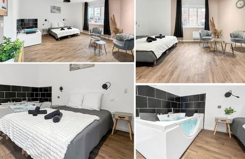 Balnéo privée & cinéma XXL - Logement premium à Tourcoing - Foto 5