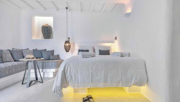 Luxury Air-conditioned Flat - 1bd/2p - Mykonos - Foto 2, Habitación